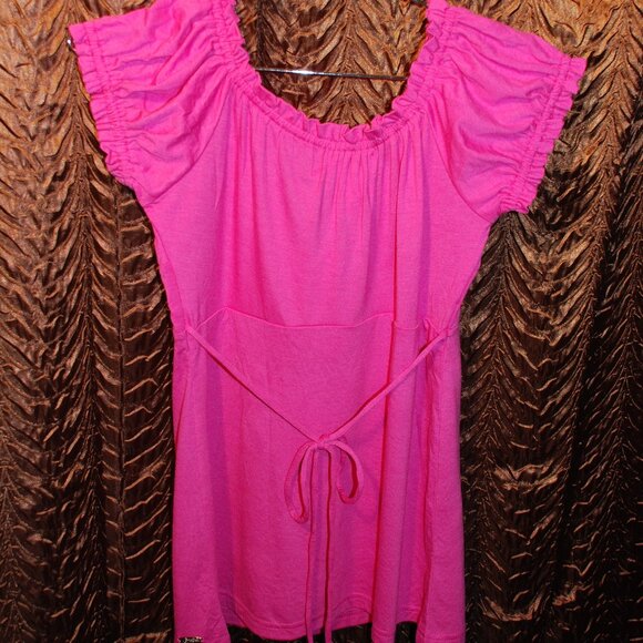 Candies Pink Fun Blouse - Picture 2 of 4